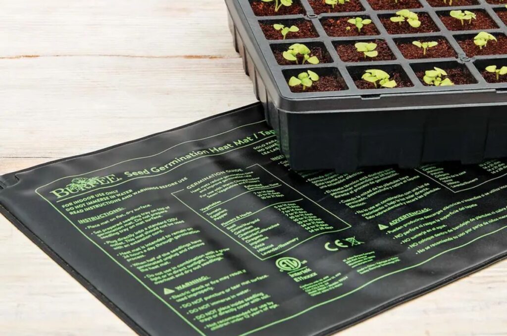 burpee seedling heat mat