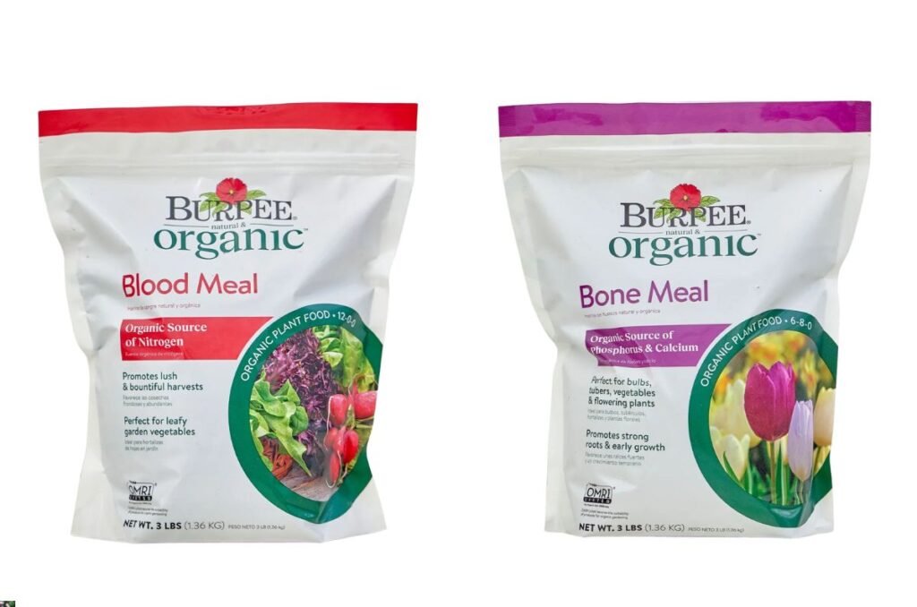 organic blood meal and bone meal fertilizer